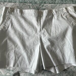 White Sailor Banana Republic Shorts